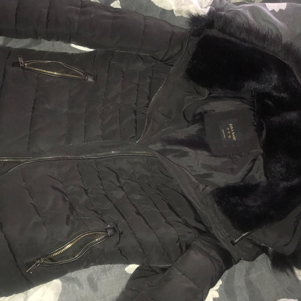 Black Zara jacket